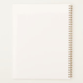 Antique Tinge Yellow Floral Perfektion Planer (Rückseite)