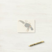 Antique Toucan Bird Wildlife Painting Post-it Klebezettel (Auf Schreibtisch)