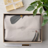 Antique Toucan Bird Wildlife Painting Seidenpapier (Geschenk)