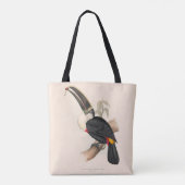 Antique Toucan Bird Wildlife Painting Tasche (Rückseite)
