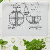 Antique Toy 1908 Roly Poly Patent Zeichnend Geschirrtuch (Gefaltet)