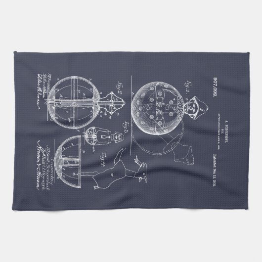 Antique Toy 1908 Roly Poly Patent Zeichnend Geschirrtuch (Horizontal)