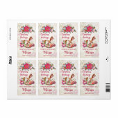 Antique Toy Horse & Poinsettia Weihnachtsküche (Vorne)