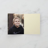 Antique Toy Robot Birthday Dankeskarte (Innenseite)