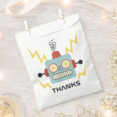 Antique Toy Robot Birthday Geschenktütchen (Ausgeschnitten)