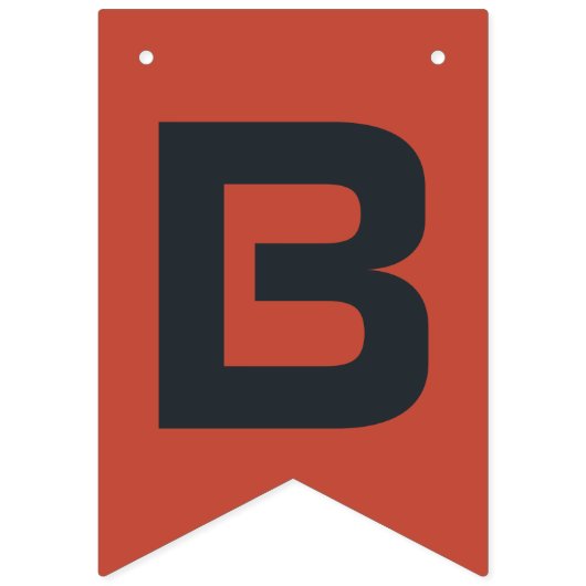 Antique Toy Robot Birthday HBD Wimpelkette (Zweite Fahne)