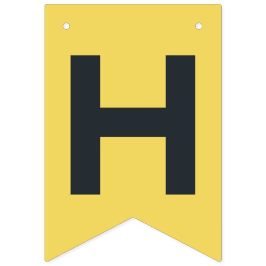 Antique Toy Robot Birthday HBD Wimpelkette (Erste Fahne)