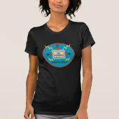 Antique Toy Robot Birthday T-Shirt (Vorderseite)