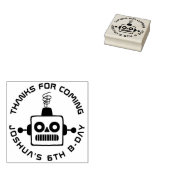 Antique Toy Robot Vielen Dank Gummistempel (Stempel)