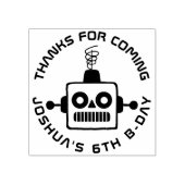 Antique Toy Robot Vielen Dank Gummistempel (Prägung)