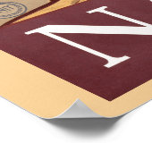 Antique Travel Poster Napoli Neapel Italien 1920 (Ecke)