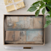 Antique Traveler Satchel Vintage Seidenpapier (Geschenk)