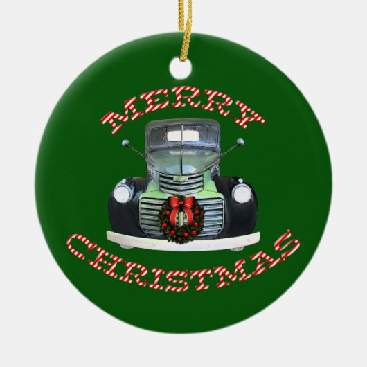 Antique Truck Weihnachtsschmuck (Vorne)