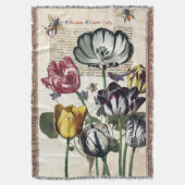 Antique Tulips Decke (Vorderseite Vertikal)