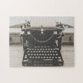 ANTIQUE TYPEWRITER JIGSAW PUZZLE (Horizontal)