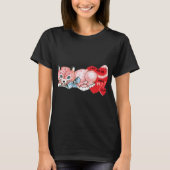 Antique Valentine Cat T-Shirt (Vorderseite)