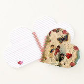 ANTIQUE VALENTINE LACE, CUPID, LIEBER UND SCHALTFL NOTIZBLOCK (Innenseite)