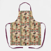 ANTIQUE VALENTINE LACE, CUPID, LIEBER UND SCHALTFL SCHÜRZE (Vorderseite)