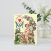 Antique Valentine Postkarte (Stehend Vorderseite)