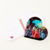 ANTIQUE VENEZIANISCH PUPPETS MASQUERADE MASKEN NOTIZBLOCK (Innenseite)