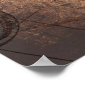 Antique Vintage Map Poster (Ecke)