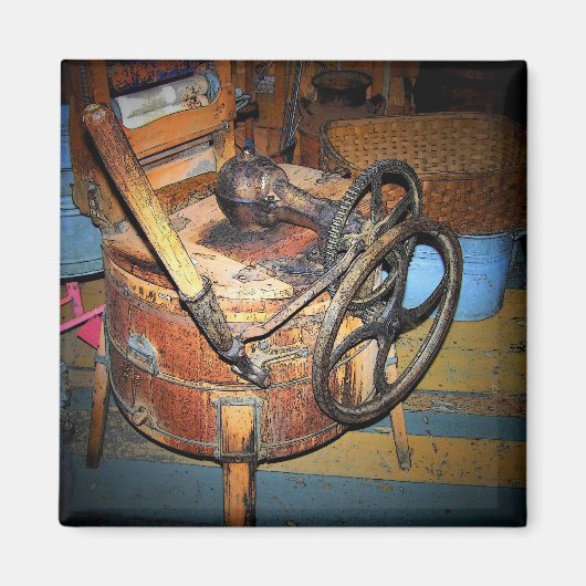 Antique Washer Magnet (Vorne)