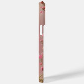 ANTIQUE WASSERFARBENE BLUME Case-Mate iPhone HÜLLE (Rückseite / Rechts)