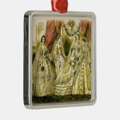 Antique Wedding Bridal Ornament Aus Metall (Rechts)