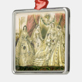 Antique Wedding Bridal Ornament Aus Metall (Links)