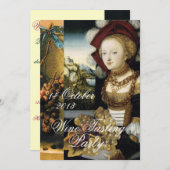 ANTIQUE WEINWEINWEINWEIN - PARTY AUSPROBIEREN EINLADUNG (Vorne/Hinten)