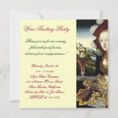 ANTIQUE WEINWEINWEINWEIN - PARTY AUSPROBIEREN EINLADUNG (Rückseite)