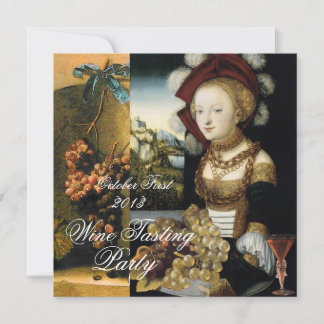 ANTIQUE WEINWEINWEINWEIN - PARTY AUSPROBIEREN EINLADUNG