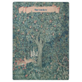 Antique William Morris Tapestry Klemmbrett (Rückseite)