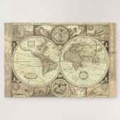 Antique World Map 1000 Piece Jigsaw Puzzle (Horizontal)