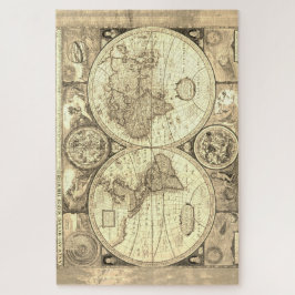 Antique World Map 1000 Piece Jigsaw Puzzle