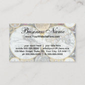 Antique World Map, Atlas Maritimus von John Seller Visitenkarte (Vorderseite)