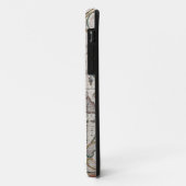 Antique World Map iPhone Case (Hinten/Links)