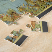 Antique World Map of the British Empire, 1886 Puzzle (Seite)