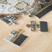 Antique World Map von Hendrik Hondius, 1630 Puzzle (Seite)