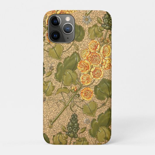Antique Yellow Flowers iPhone / iPad Gehäuse Case-Mate iPhone Hülle (Rückseite)
