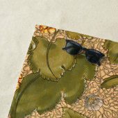 Antique Yellow Flowers Strandtuch (Beispiel)