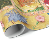 ANTIQUE ZIELE /NACHT,KÖNIG,SEITE,KUPPENQUEEN GESCHENKPAPIER (Rolleneckpunkt)