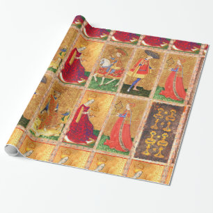 ANTIQUE ZIELE/SEITE,ÜBERNACHTUNG,KÖNNEN UND KÖNIGI GESCHENKPAPIER