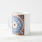 Antique Zodiac Mandala Kaffeetasse (Vorderseite Links)