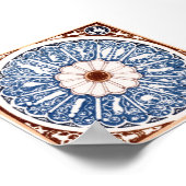 Antique Zodiac Mandala Poster (Ecke)
