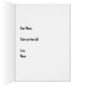 Antiques Birthday Folded Greeting Card (Innen (Rechts))