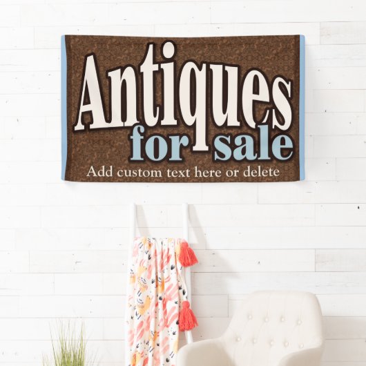 Antiques.Sammlerstücke.Für den Verkauf individuell Banner (Insitu)
