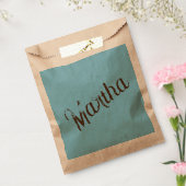 Antiquierte Namens-Vorzugstaschen (Sky Blue & Copp Geschenktütchen (Versiegelt)