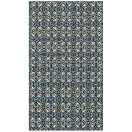Antiquierte Vogelwillow-Style Navy Blue Tablecloth Tischdecke
