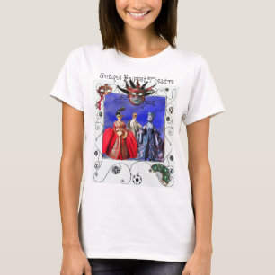 ANTIQUITALIENISCHE PUPPETS MASQUERADE MASKS, JESTE T-Shirt